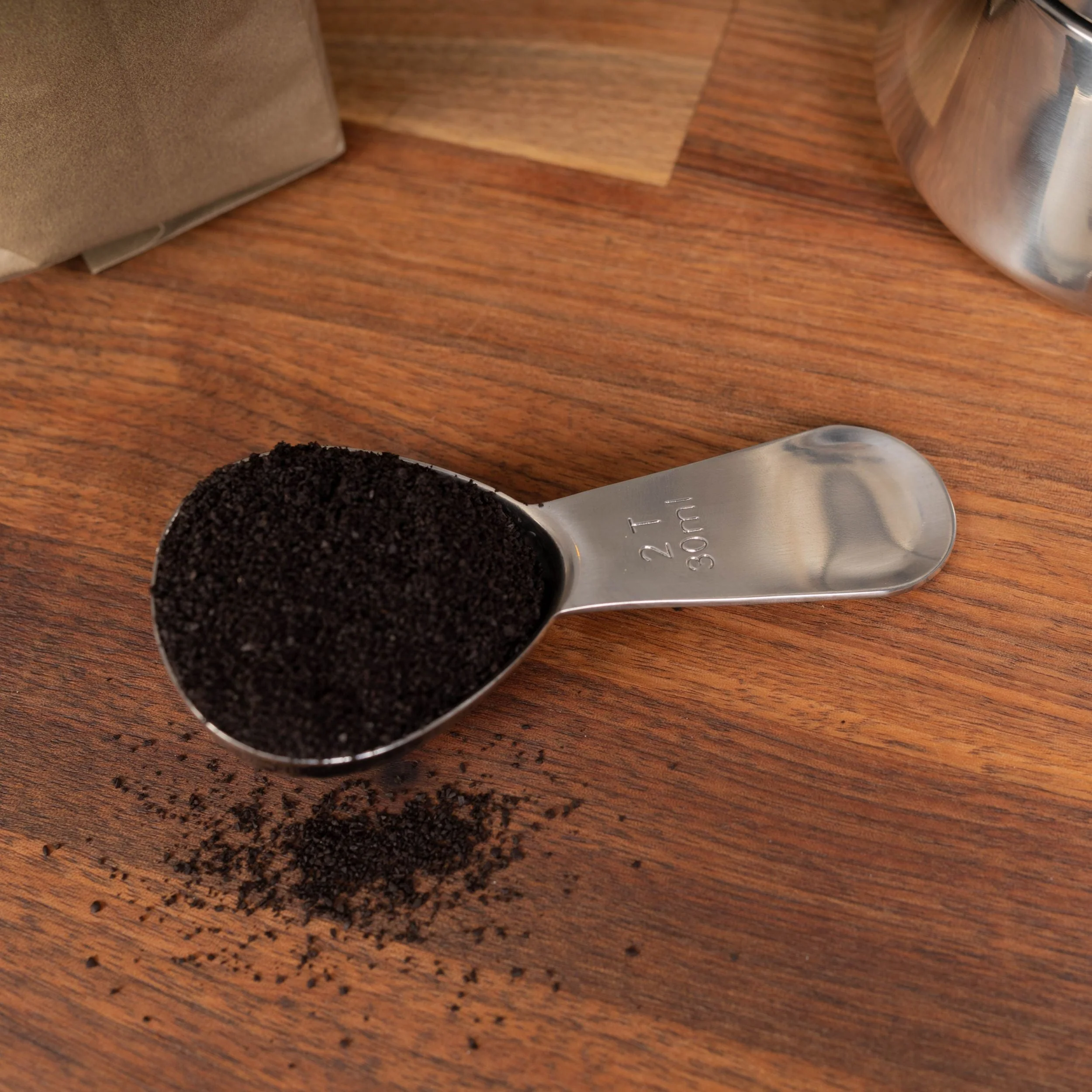 Espresso Maker & Coffee Spoon Bundle, 10 Cup, Silver (EM10S, CS230) - Image 8