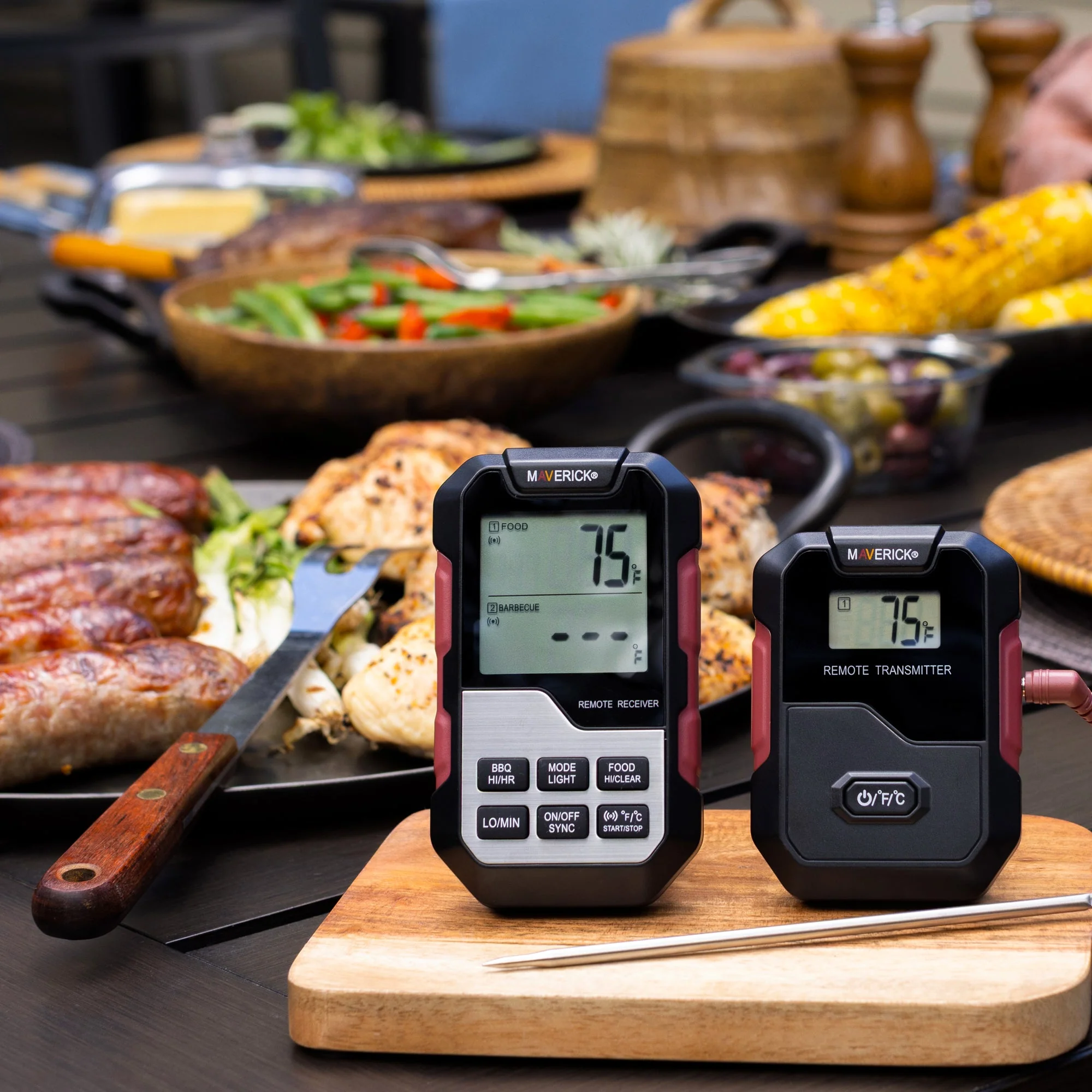 Extended Range Professional Wireless Thermometer and Timer, Dual Probe - Image 5