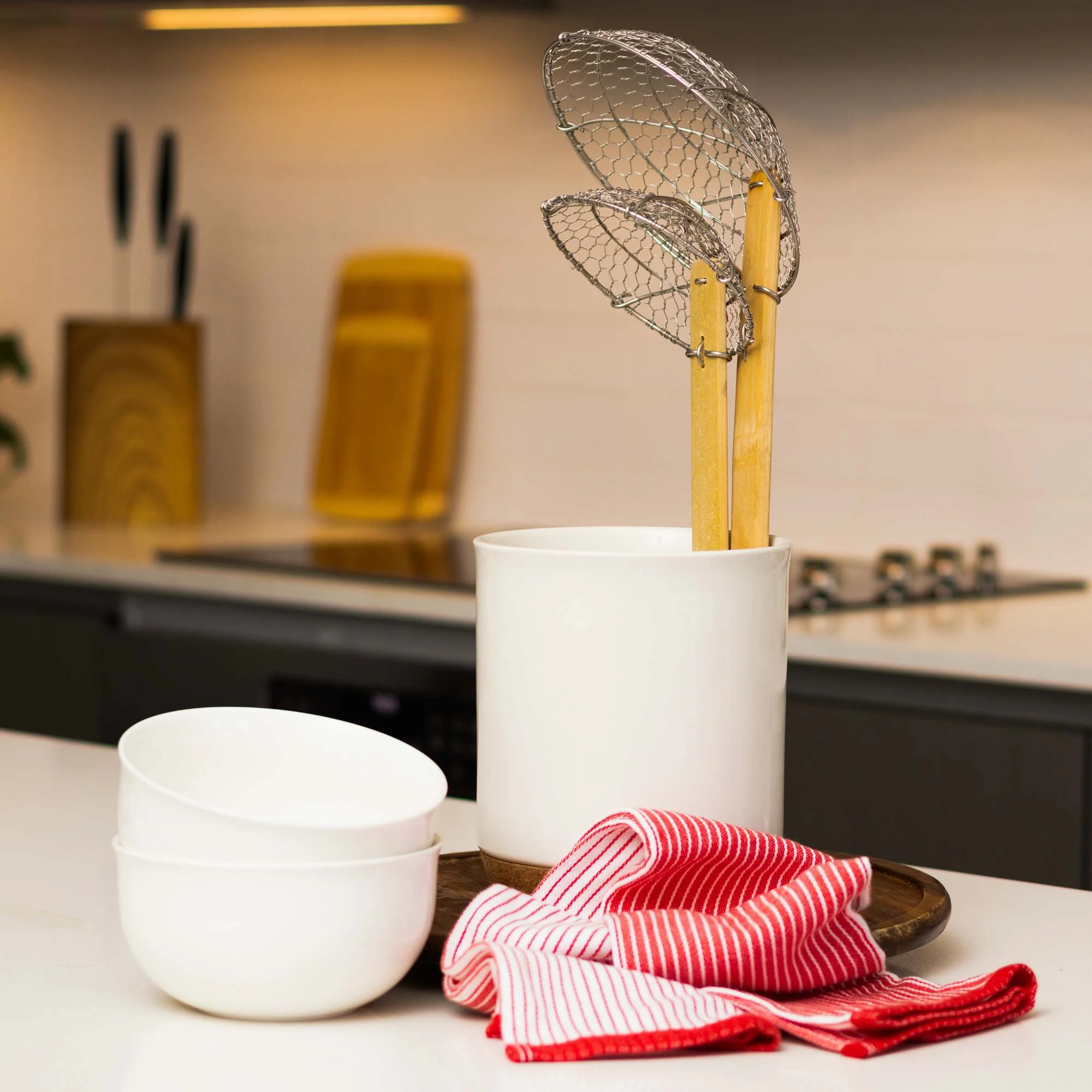 Stainless Steel Spider Strainer, 7-Inch - Image 5