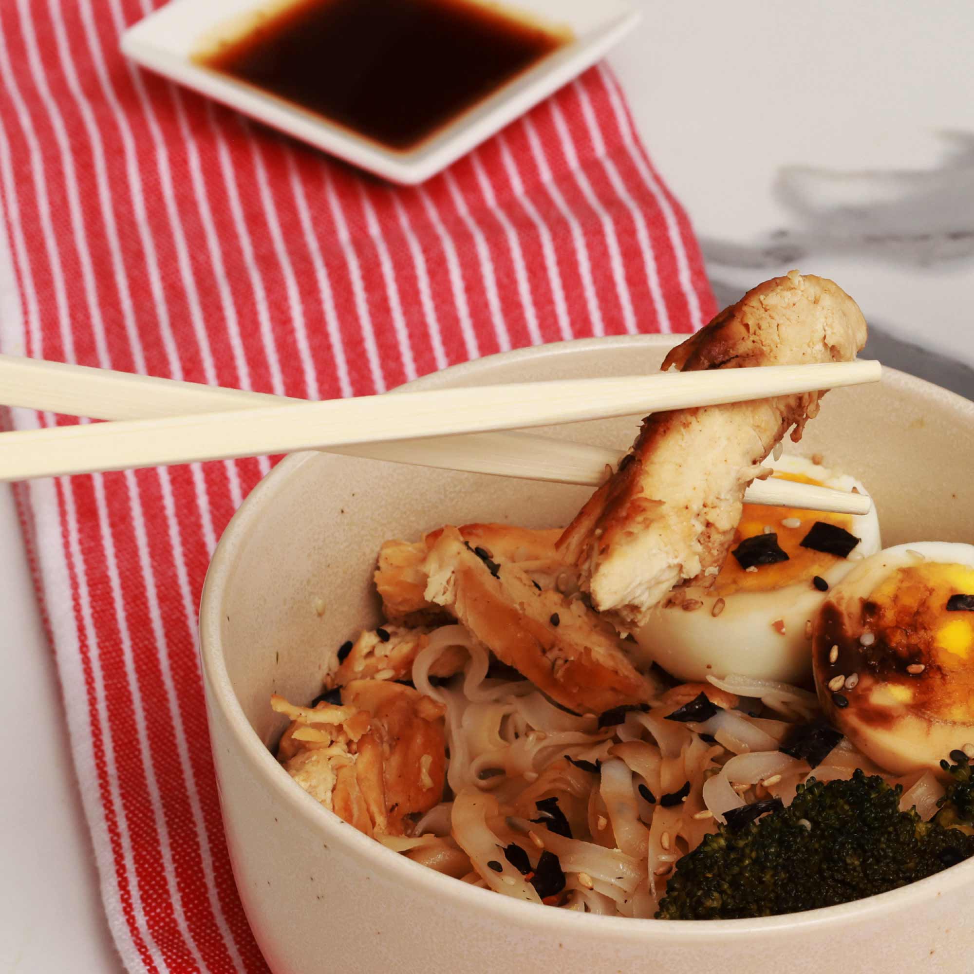 Reusable Bamboo Chopsticks Set, 10 Pair - Image 3