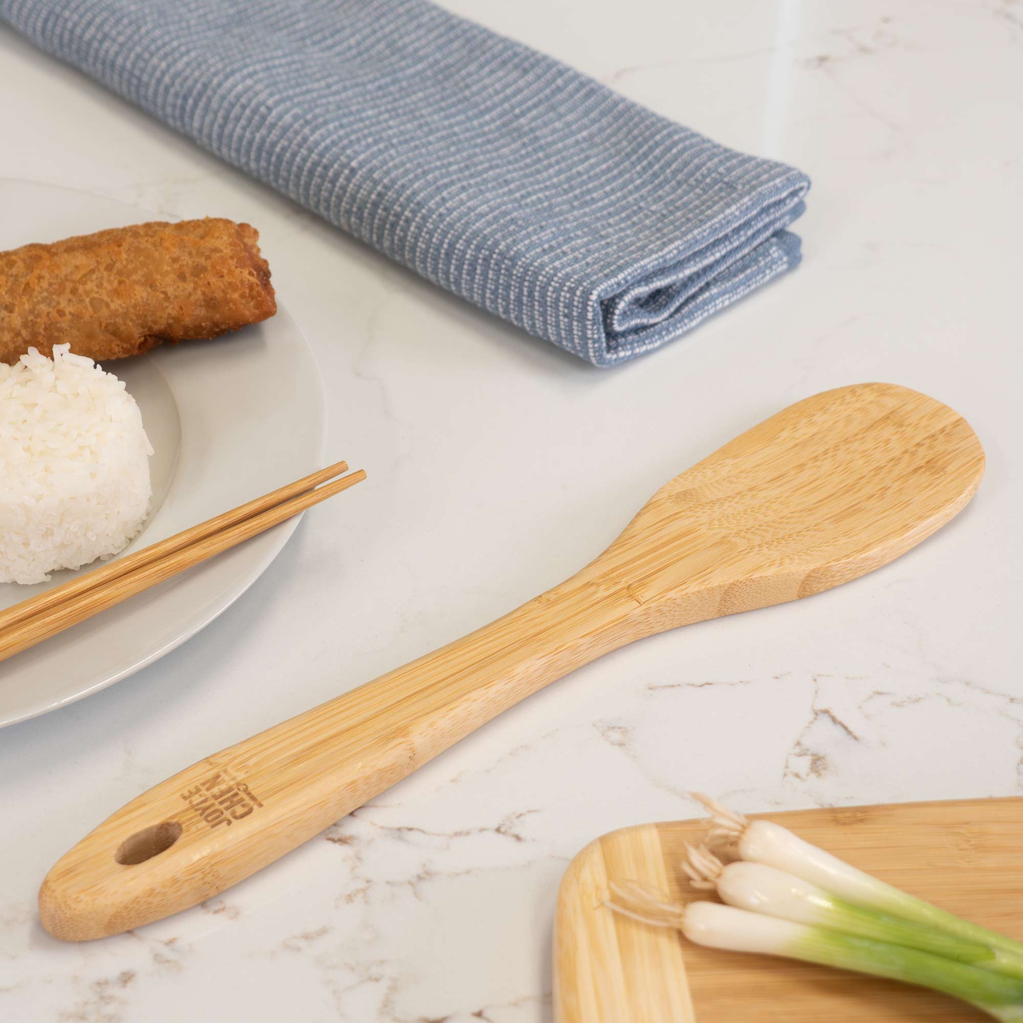 All-Purpose Burnished Bamboo Spatula, 13-Inch - Image 5