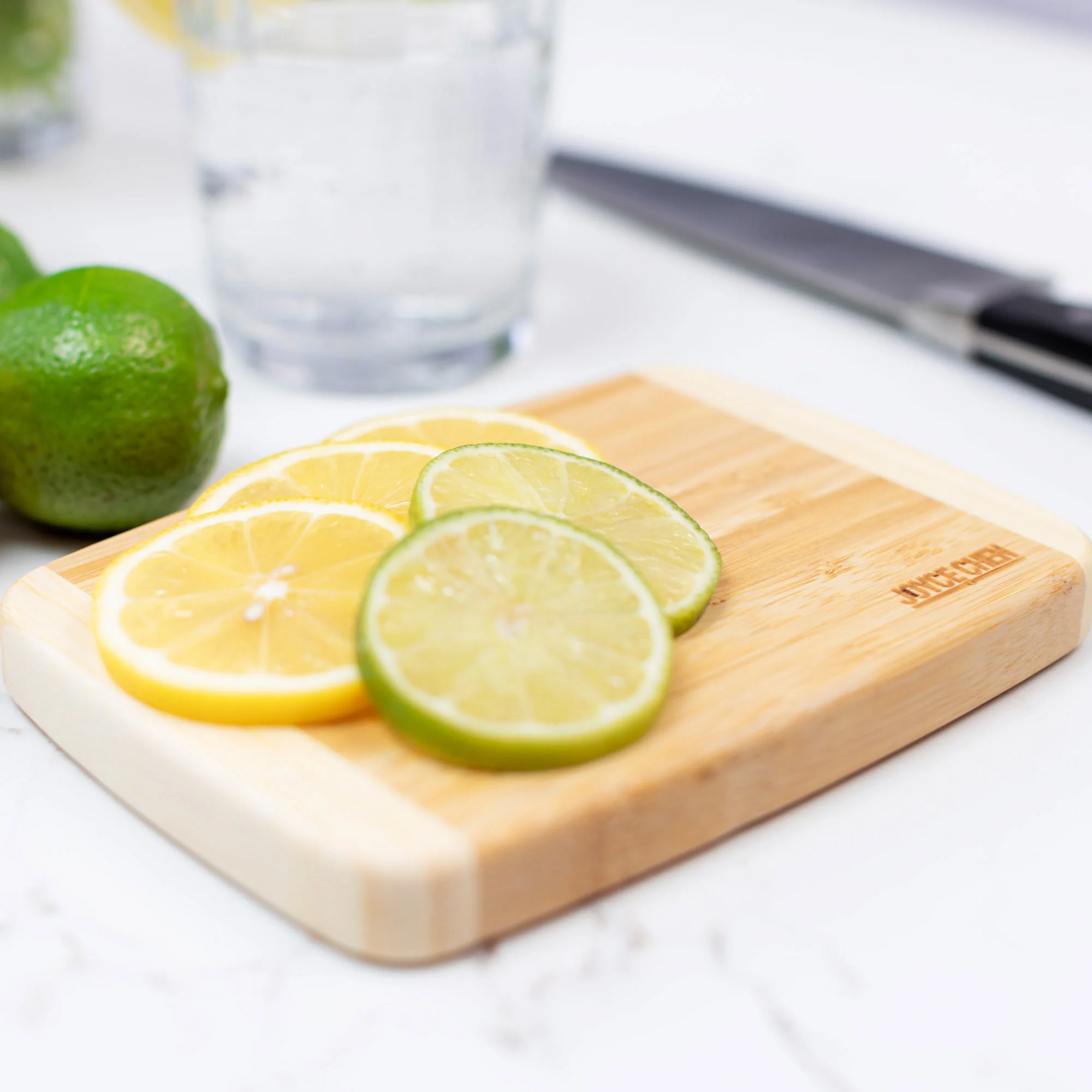 Compact Burnished Bamboo Cutting Board, 5x7 Inches - Image 3