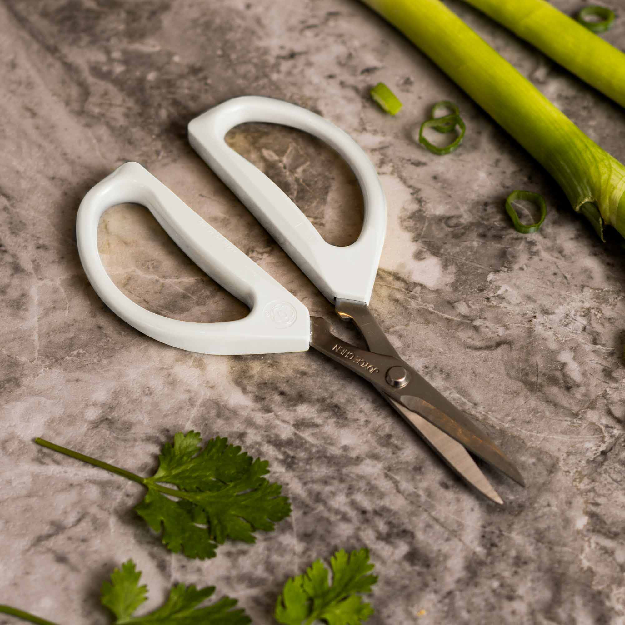 Original Unlimited Kitchen Scissors with White Handles - Image 6
