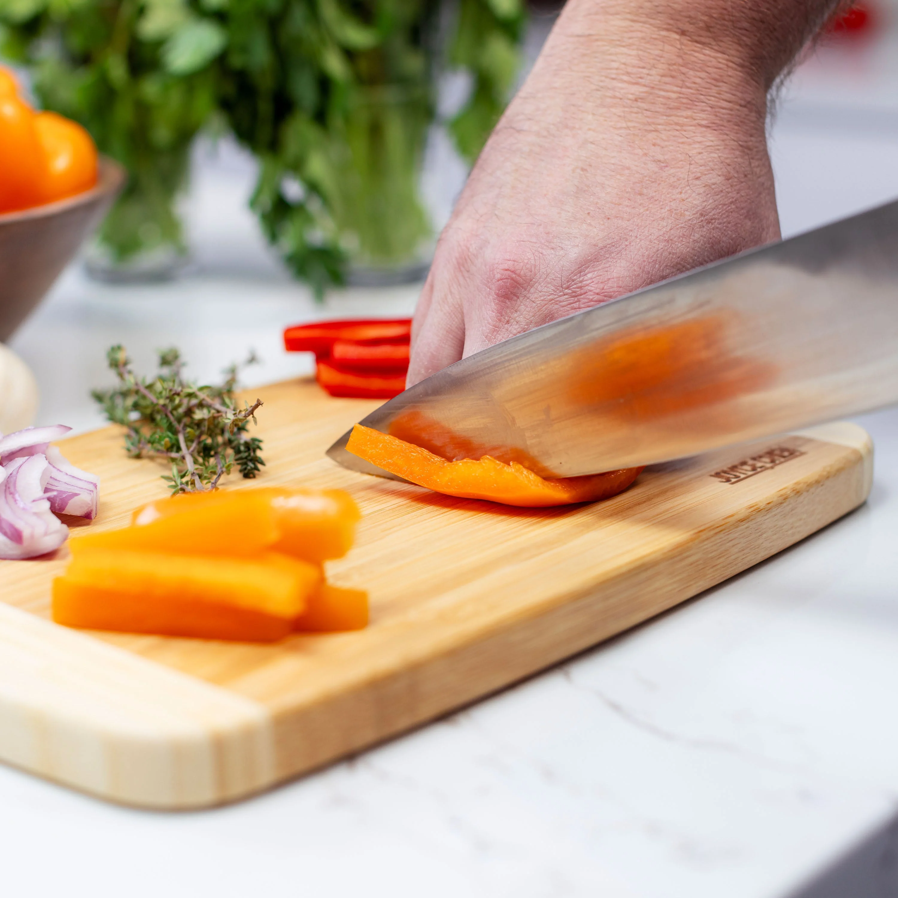 Burnished Bamboo Cutting Board Bundle, 5 pack - Image 13