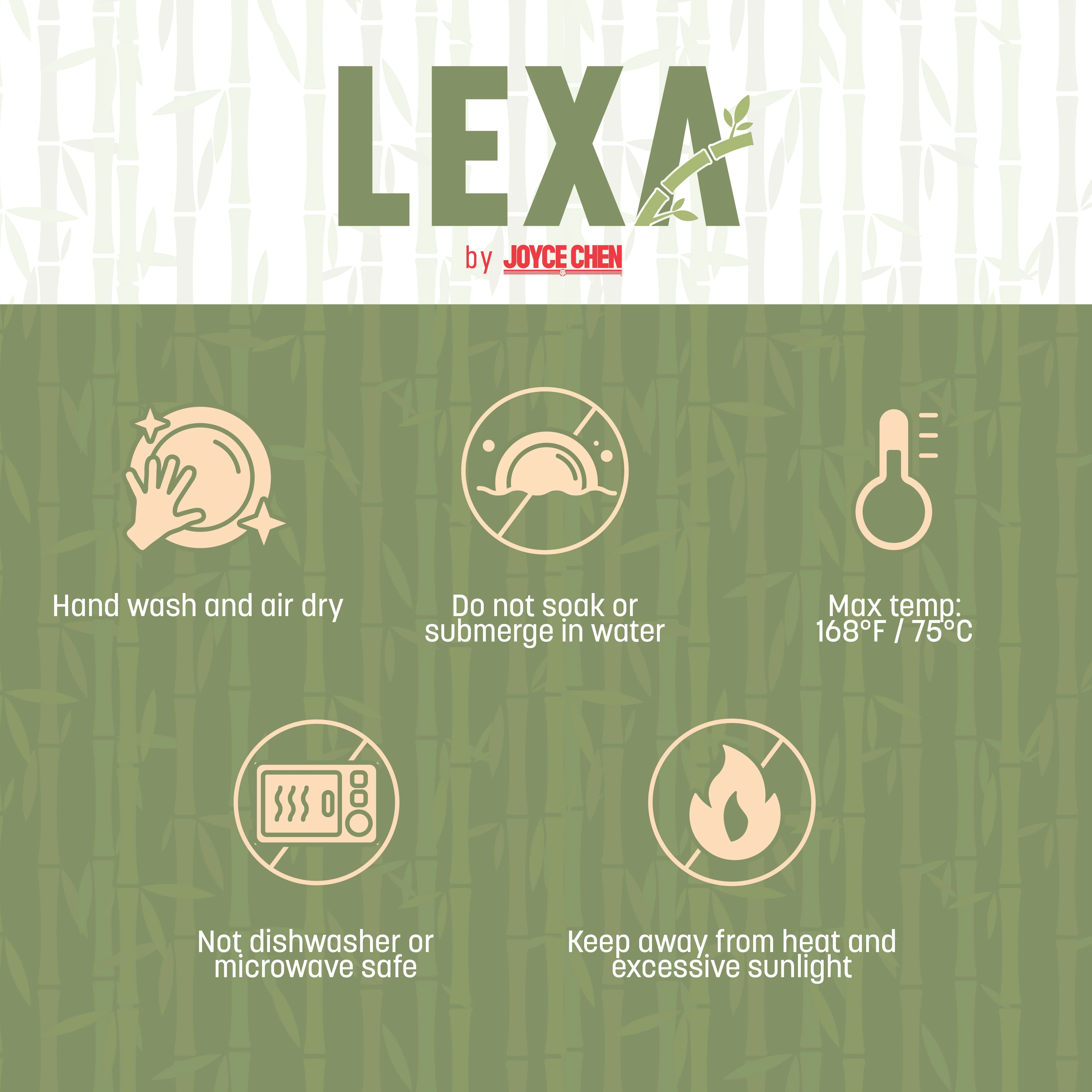 Lexa Bamboo 3-Piece Bowl Set, 12, 10, 8 Inch - Image 19