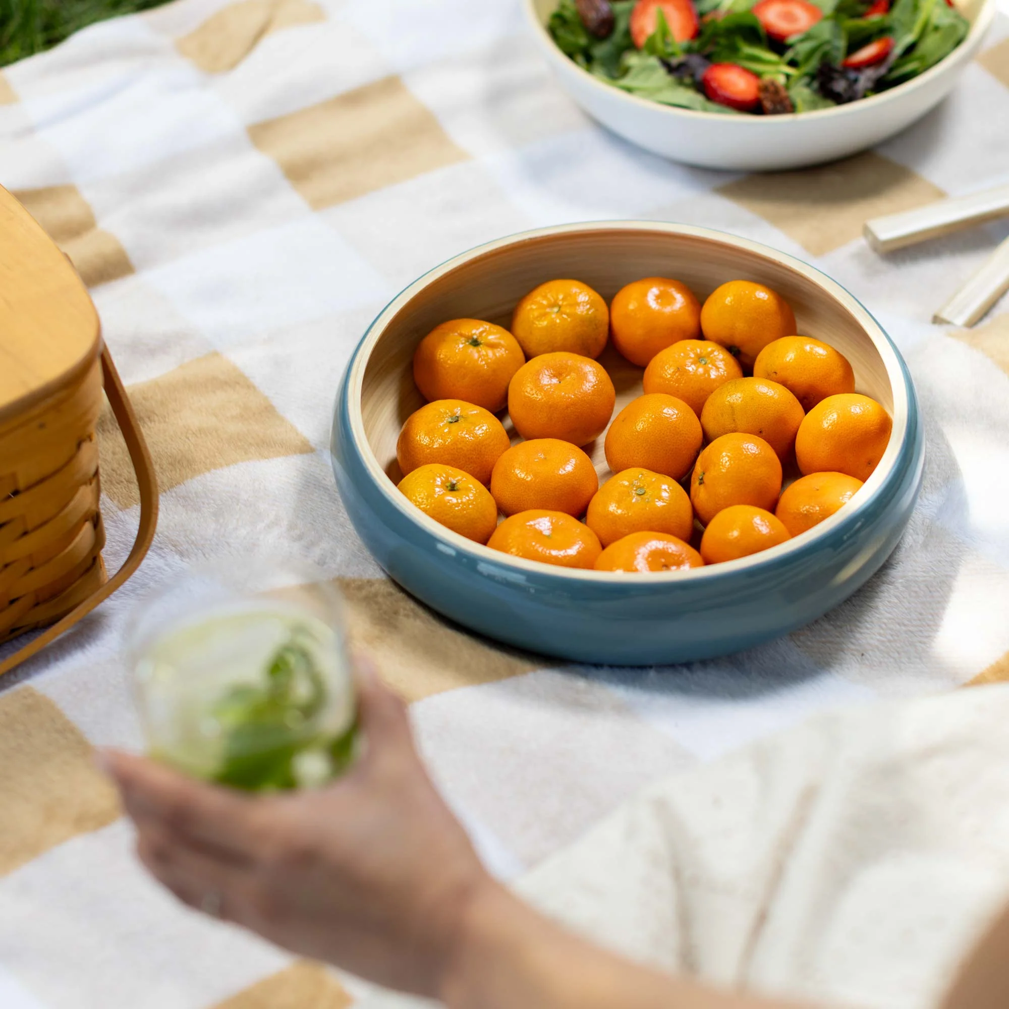 Lexa Bamboo Fruit Bowl, 12 Inch - Image 21