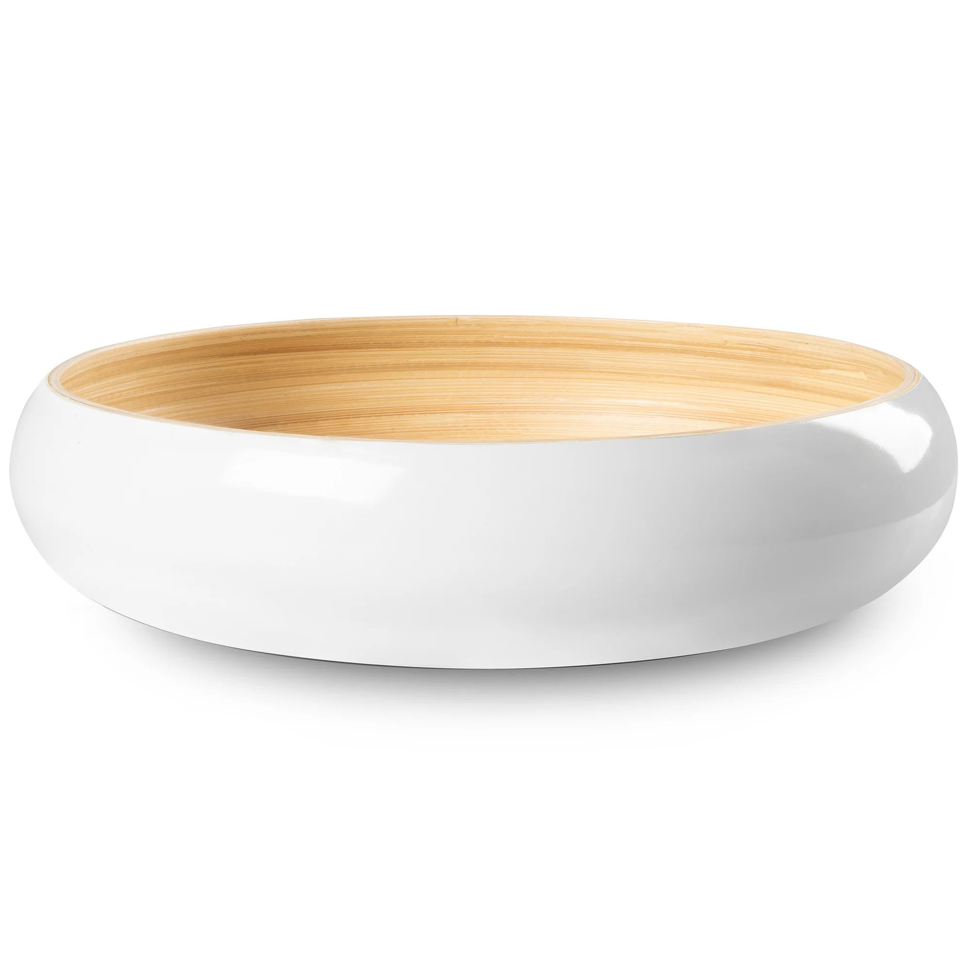 Lexa Bamboo Fruit Bowl, 12 Inch - Image 25