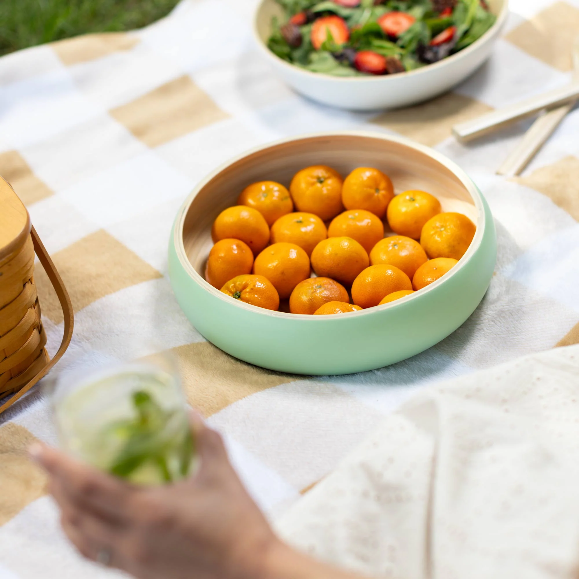 Lexa Bamboo Fruit Bowl, 12 Inch - Image 39
