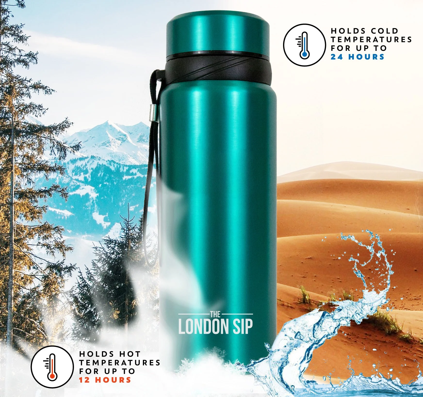 Tea Infuser Bottle 2-Pack, 25 Ounce - Image 21