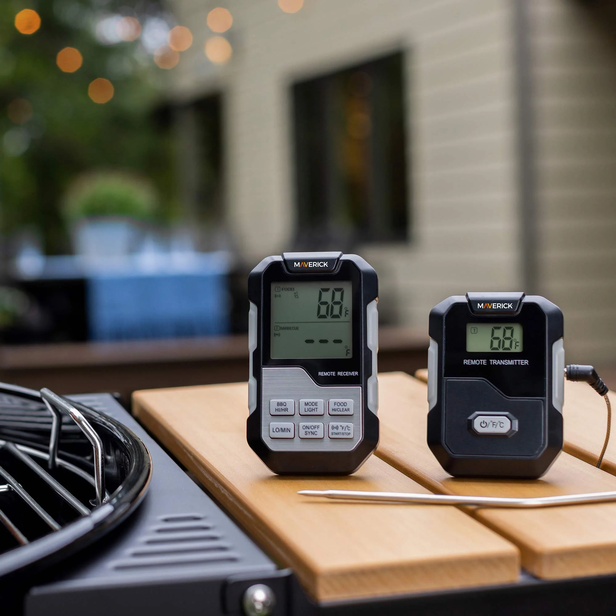 Long Range Wireless Remote Cooking Thermometer, Dual Probe - Image 3