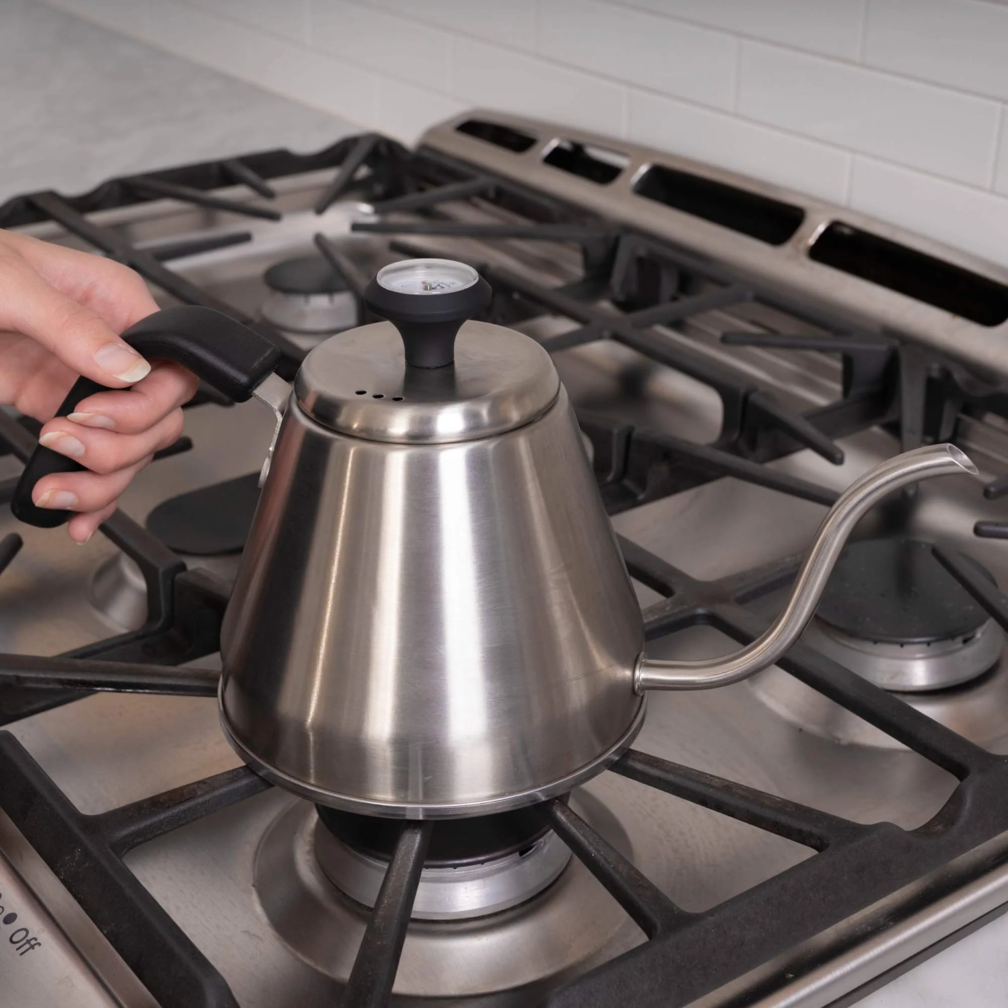 Stainless Steel Goose Neck Kettle - Image 4