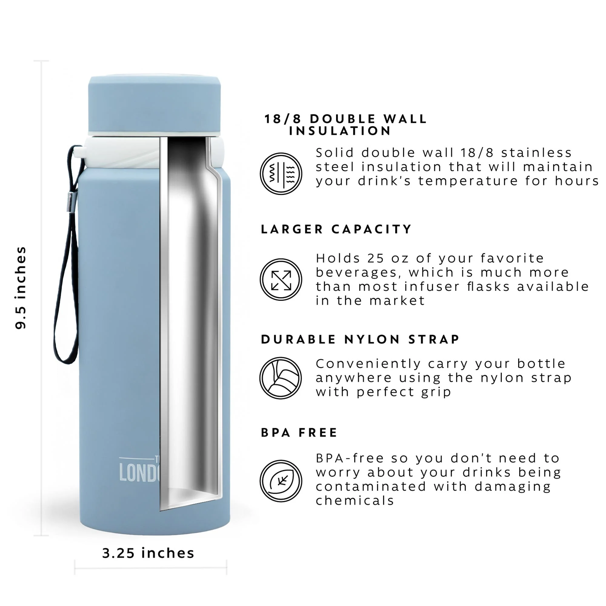 Tea Infuser Bottle - 25 Ounce - Image 40