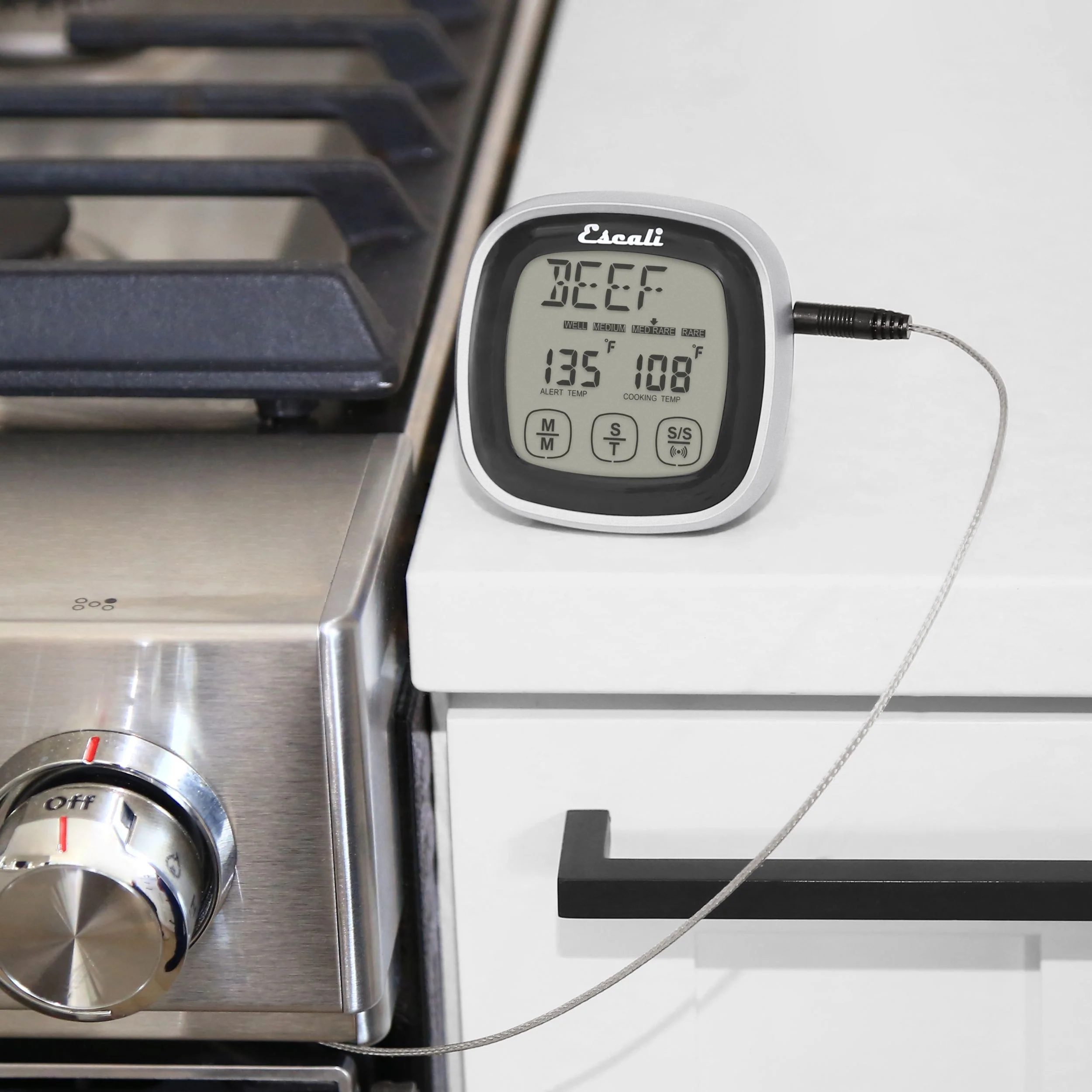 Touch Screen Thermometer & Timer - Image 3